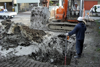 静岡市駿河区　Ａ邸　地盤改良工事