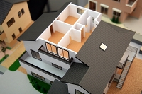 住宅模型（３階内部）静岡市駿河区　Ａ邸