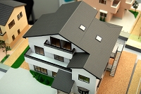 住宅模型（全景）静岡市駿河区　Ａ邸