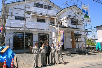 構造見学会　『ご来場をお待ちしています！』