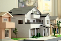 駿河区Ａ邸　住宅模型