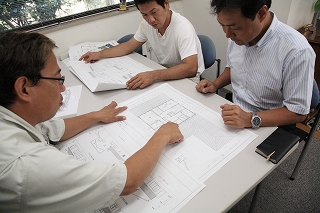 三保地区　Ｍ邸　構造躯体（材木）打合せ　第１回目