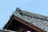 改修前の瓦屋根