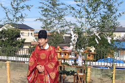 静岡市駿河区　Ｎ邸　　地鎮祭