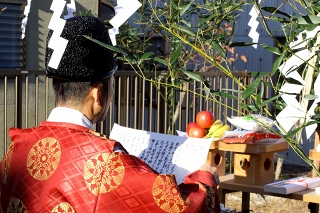 Ｓ邸様　地鎮祭　大安吉日