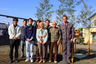 お施主様との記念撮影