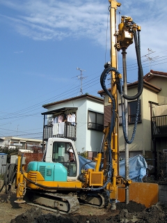 柱状改良工法施工メンバー