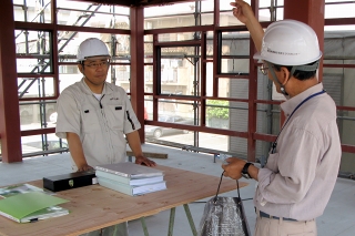 静岡市駿河区　Ｋ邸中間検査状況