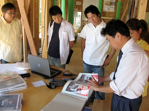 （有）寺田建築様　見学会拝見　　