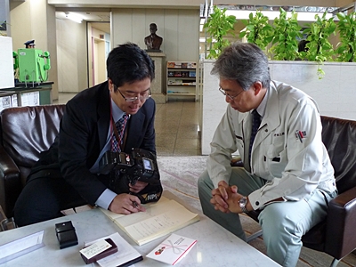 愛の都市訪問へ感謝祭収益金を寄付