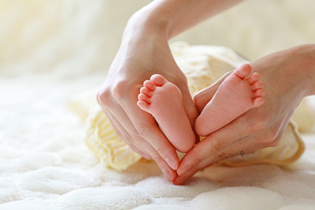 赤ちゃんの足の裏 450 静岡発 笑顔が浮かぶ家づくりブログ