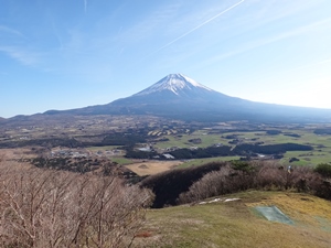 朝霧高原からの富士山